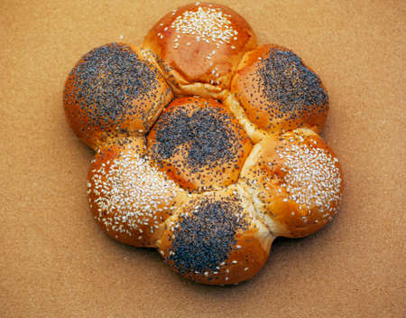 white bread sesame sunflower seeds