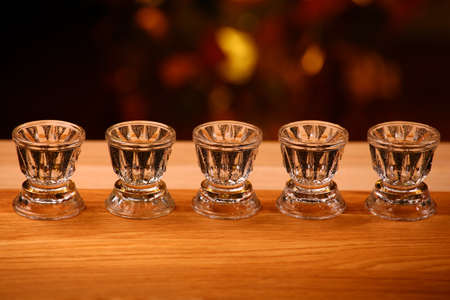 vodka glass shot table