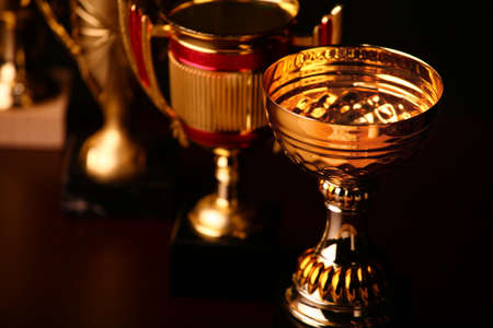 gold cup studio qualityの写真素材