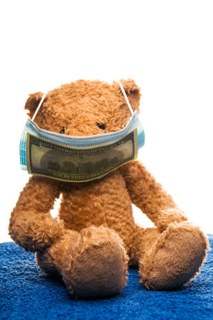 image of toy bear maskの写真素材