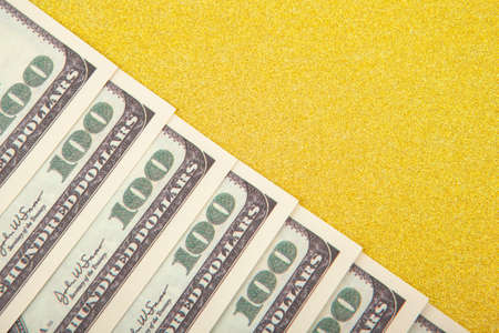 image of money gold backgroundの写真素材