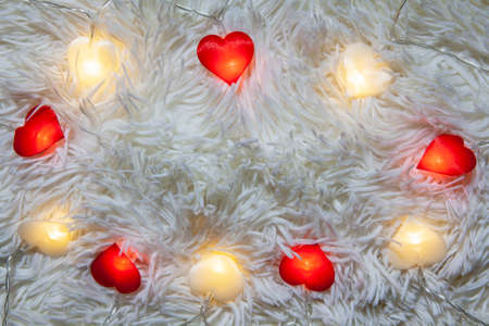 image of garland carpet backgroundの写真素材