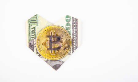 image of money coin white backgroundの写真素材