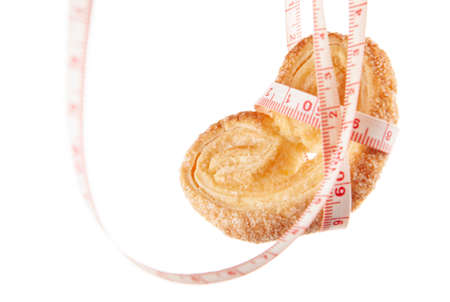 image of cookies white backgroundの写真素材