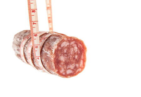 image of sausage white backgroundの写真素材