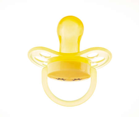 image of pacifier white background