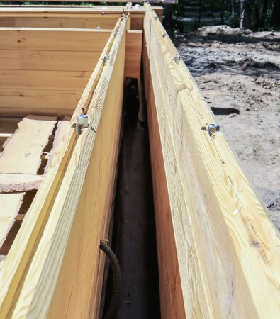 A building of wooden house at 
countryside.の写真素材