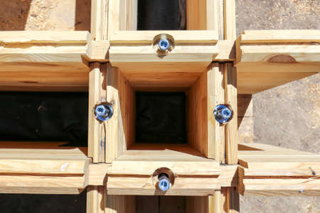 A building of wooden house at 
countryside.の写真素材
