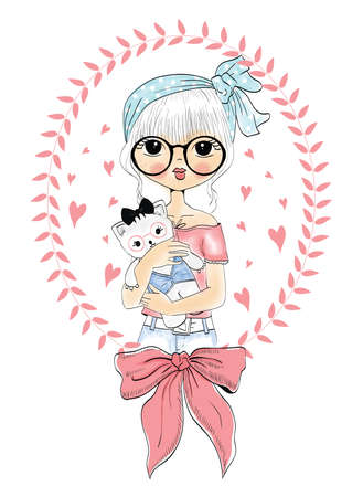 girlのイラスト素材