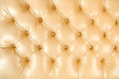 Fine leather upholstery of furnitureの写真素材