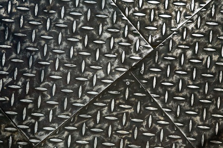 Grunge rusty metal background, metallic panels.の写真素材