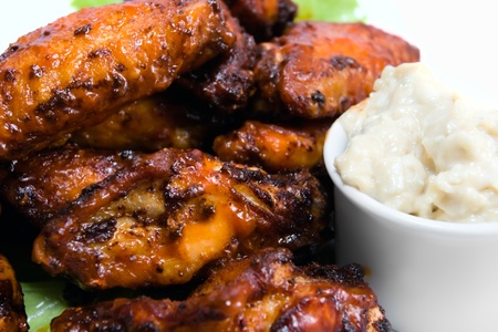 Chicken wingsの写真素材