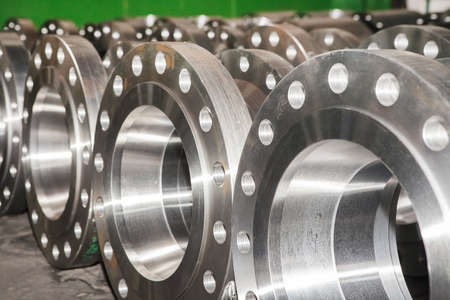Industrial background from part of valves for power, oil or gas industry