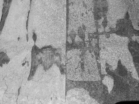 Old galvanized metal surface design backgroundの写真素材