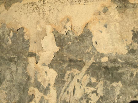 Vintage grungy background of galvanized rusty metal wall texture surfaceの写真素材