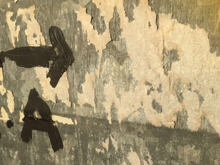 Vintage grungy background of galvanized rusty metal wall texture surfaceの写真素材
