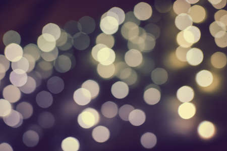 Blurred Background With Natural Abstract Bokeh And Bright Magic Lightsの写真素材
