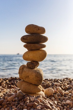 Tower of stonesの写真素材