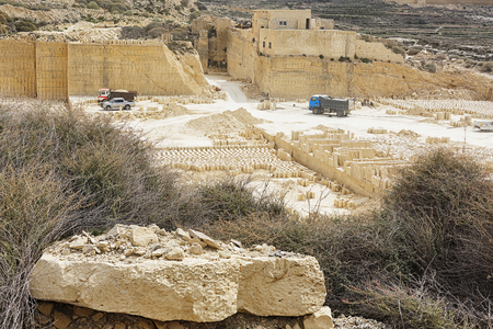 Construction of white materialの写真素材