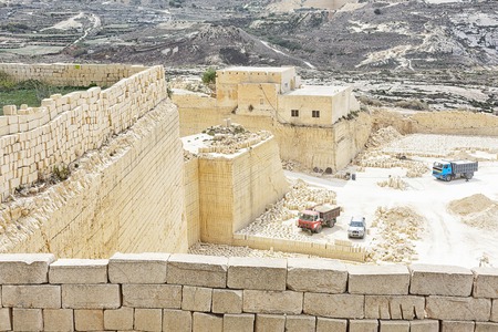 Construction of white materialの写真素材