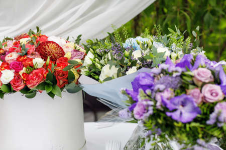A bouquet of beautiful flowersの写真素材