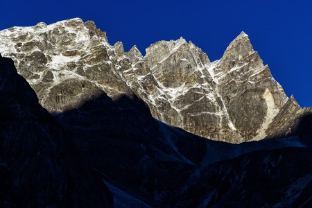 mountains of Nepalの写真素材