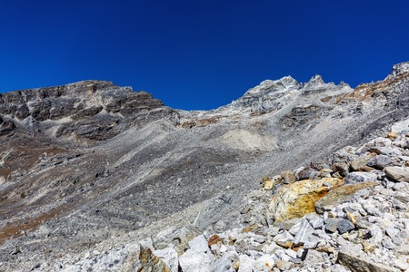 mountains of Nepalの写真素材