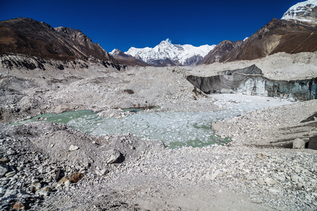 mountains of Nepalの写真素材