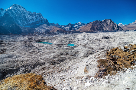 mountains of Nepalの写真素材