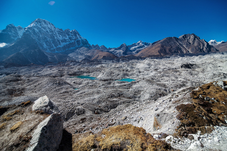 mountains of Nepalの写真素材