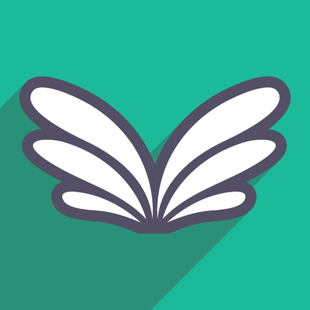 stylish wings of an eagleのイラスト素材