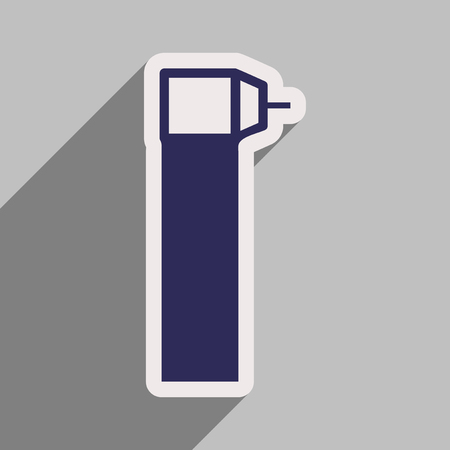 Icon of dental Instrument in flat styleのイラスト素材