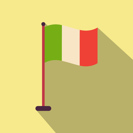 Saint Patricks Day Design. Irish Flagのイラスト素材
