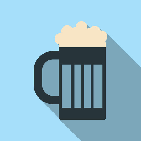 Beer glass icon web sign symbol labelのイラスト素材
