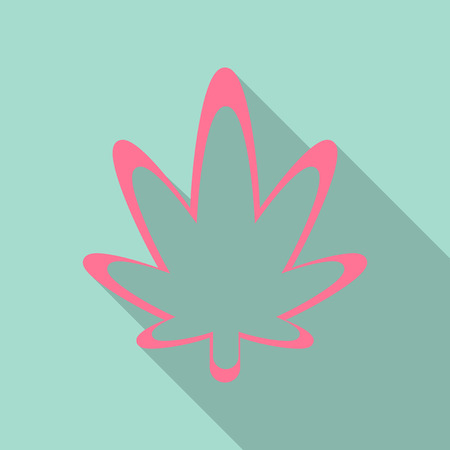 Autumn leaf. Autumn leaf isolated on a background. Vector illustrationのイラスト素材