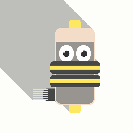 Almost fully charged batteryのイラスト素材