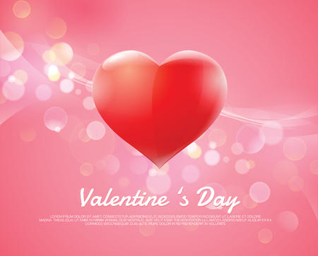 valentines day background romanceのイラスト素材