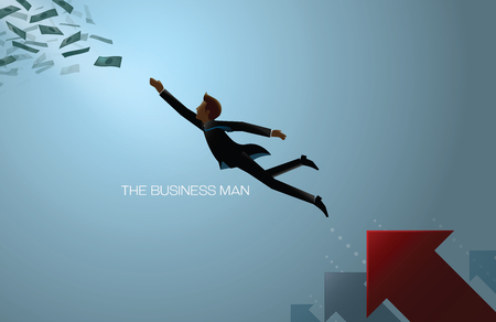 business man reachのイラスト素材