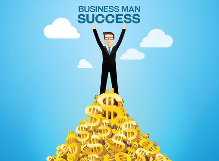 business man successfulのイラスト素材