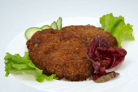 For a long time meat was the first food of peopleの写真素材