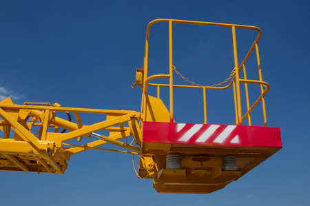 There are special automobiles for performance of works at the big height