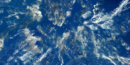 Stream of water, it constantly other forms.