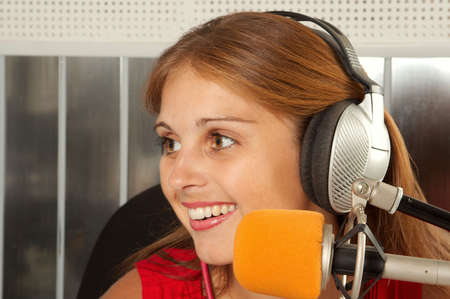 The leader of studio of broadcasting popular FM radio programs