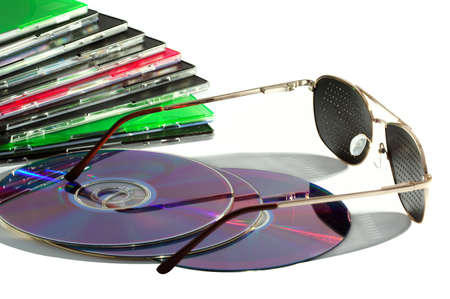 Special glasses for correction of sight.の写真素材