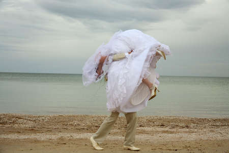 Day of wedding for in love the happiest day in a lifeの写真素材