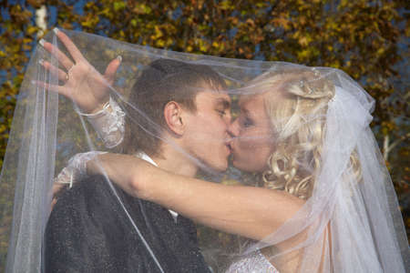 Day of wedding for in love the happiest day in a lifeの写真素材