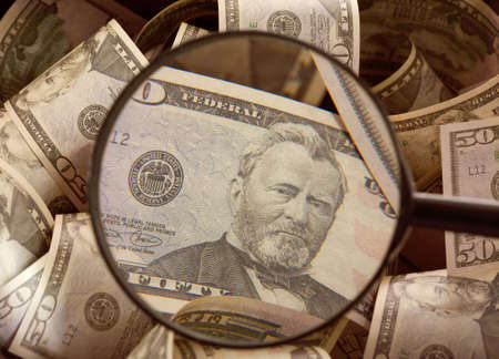  Plenty of available American dollars.の写真素材