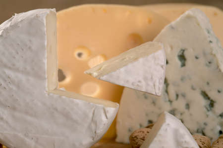 Business a still-life from classical samples of cheese.