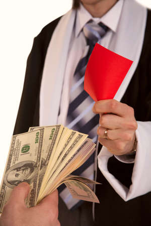 Official refuses to take the big sum of money