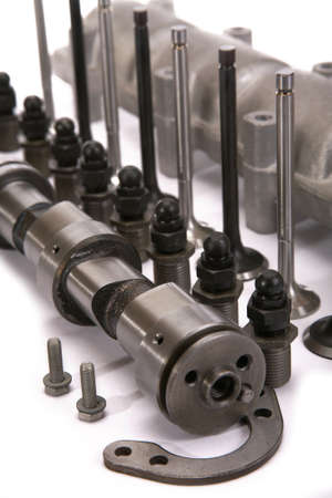 New details for repair of the engine. Cam-shaft of the engine in gathering .